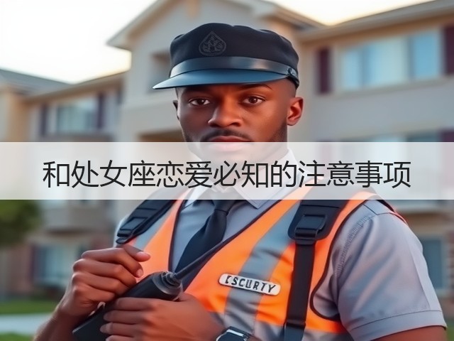 和处女座恋爱必知的注意事项(图1)
