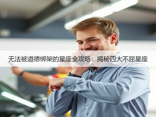 无法被道德绑架的星座全攻略:揭秘四大不屈星座(图2) 无法被道德绑架的星座全攻略:揭秘四大不屈星座(图2)