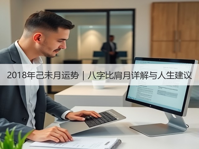 2018年己未月运势|八字比肩月详解与人生建议(图2) 2018年己未月运势|八字比肩月详解与人生建议(图2)