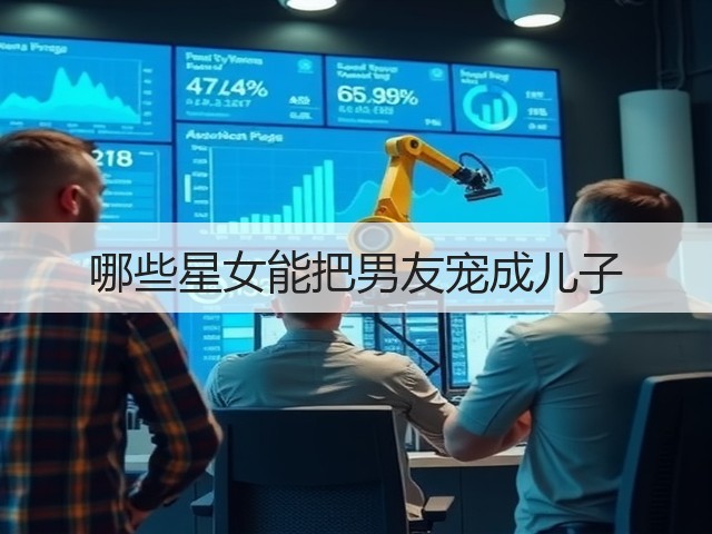 哪些星女能把男友宠成儿子(图2)