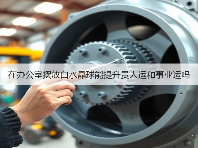 在办公室摆放白水晶球能提升贵人运和事业运吗(图1)