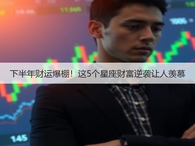 下半年财运爆棚!这5个星座财富逆袭让人羡慕(图2) 下半年财运爆棚!这5个星座财富逆袭让人羡慕(图2)
