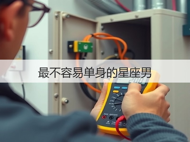 最不容易单身的星座男