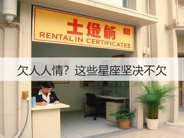 欠人人情?这些星座坚决不欠(图3) 欠人人情?这些星座坚决不欠(图3)