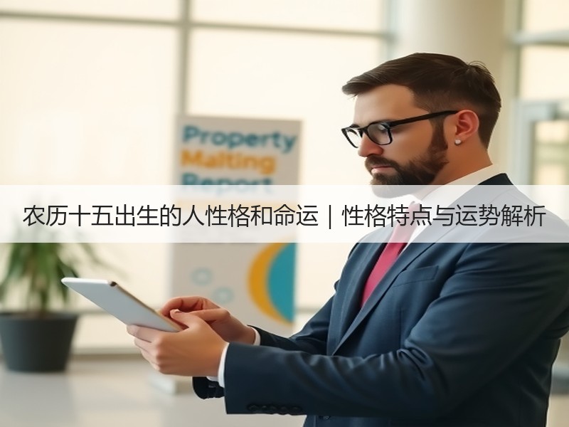 农历十五出生的人性格和命运｜性格特点与运势解析