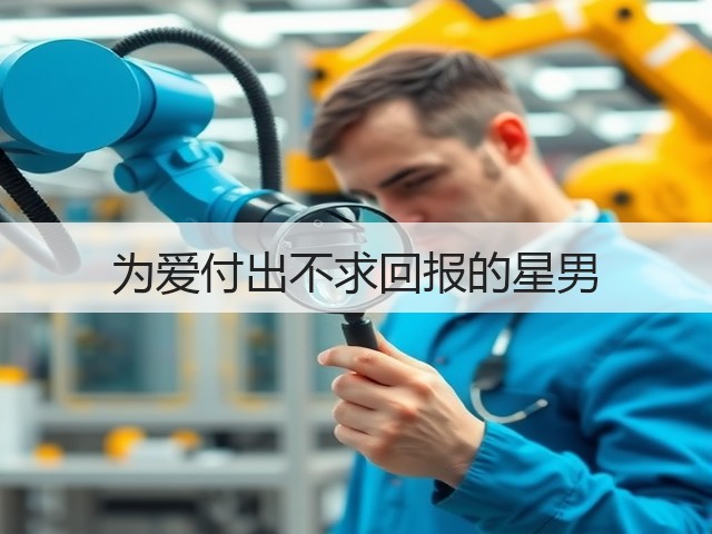 为爱付出不求回报的星男(图1) 为爱付出不求回报的星男(图1)