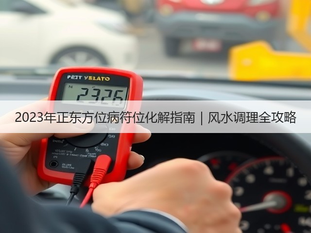 2023年正东方位病符位化解指南|风水调理全攻略(图3) 2023年正东方位病符位化解指南|风水调理全攻略(图3)