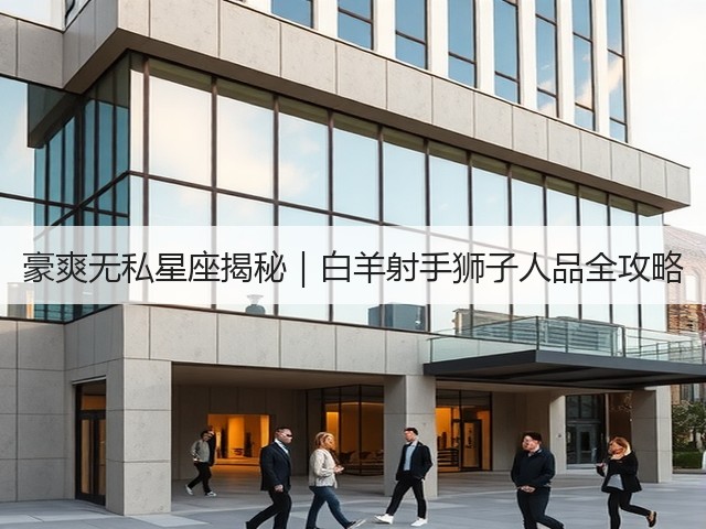 豪爽无私星座揭秘|白羊射手狮子人品全攻略(图2) 豪爽无私星座揭秘|白羊射手狮子人品全攻略(图2)