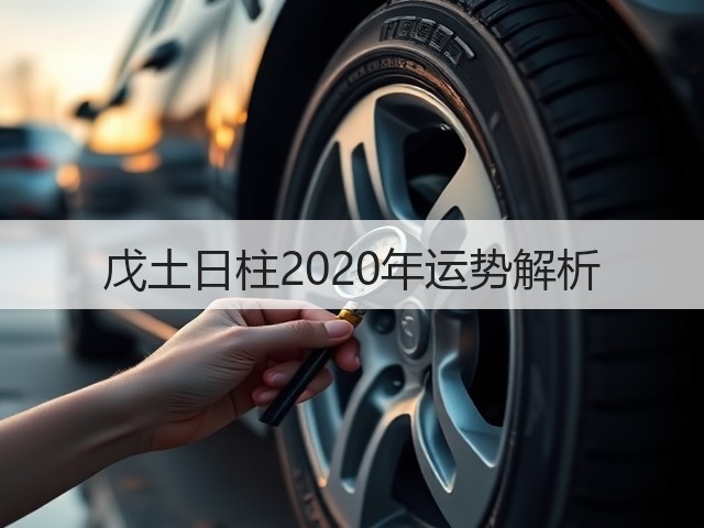 戊土日柱2020年运势解析(图2)