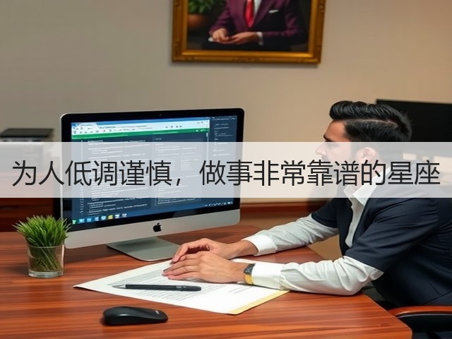 为人低调谨慎，做事非常靠谱的星座(图2)
