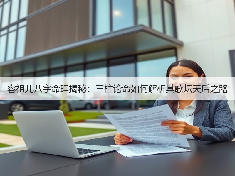 容祖儿八字命理揭秘：三柱论命如何解析其歌坛天后之路