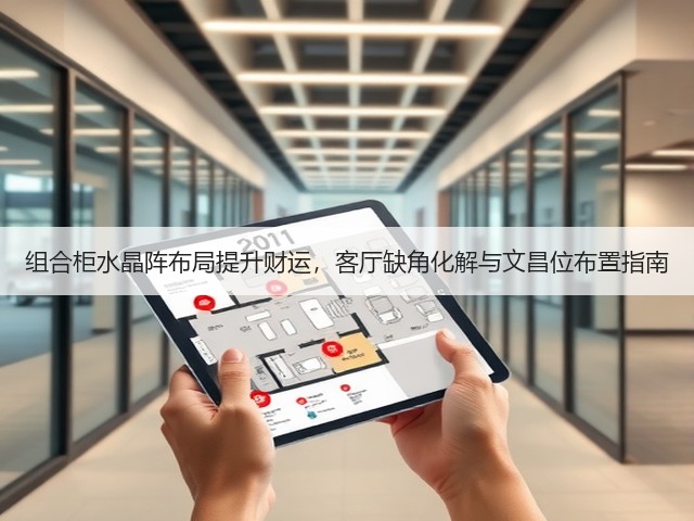 组合柜水晶阵布局提升财运，客厅缺角化解与文昌位布置指南(图2)
