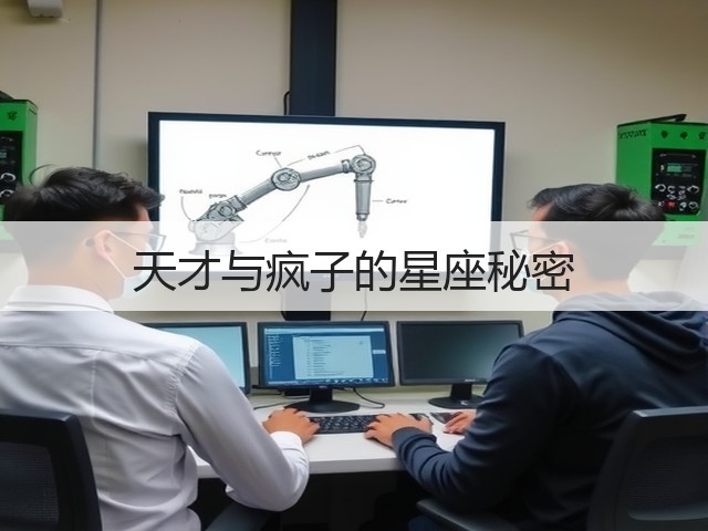 天才与疯子的星座秘密(图1)