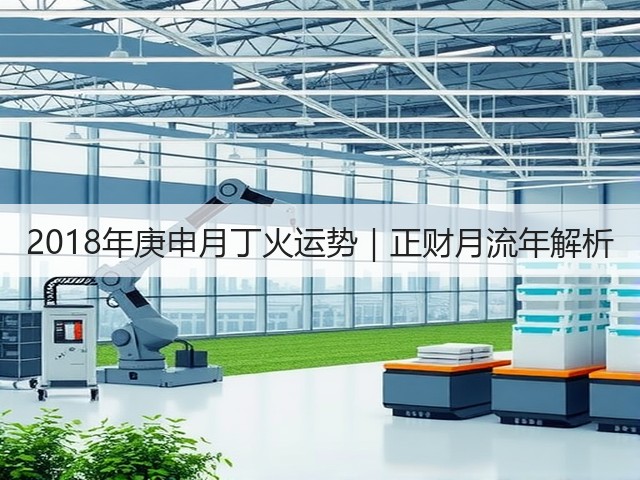 2018年庚申月丁火运势|正财月流年解析(图3) 2018年庚申月丁火运势|正财月流年解析(图3)