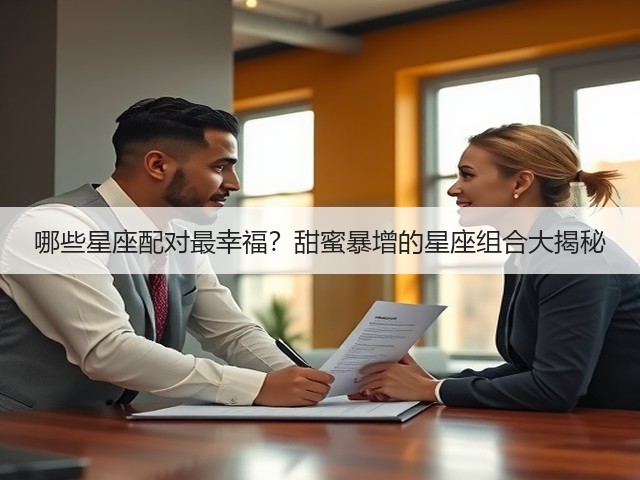 哪些星座配对最幸福?甜蜜暴增的星座组合大揭秘(图1) 哪些星座配对最幸福?甜蜜暴增的星座组合大揭秘(图1)