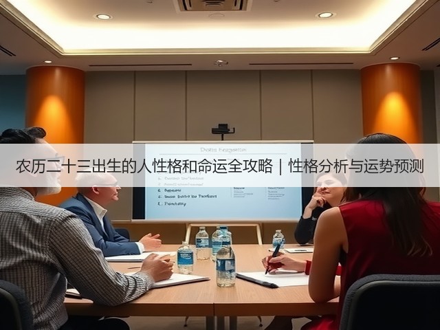农历二十三出生的人性格和命运全攻略｜性格分析与运势预测(图2)