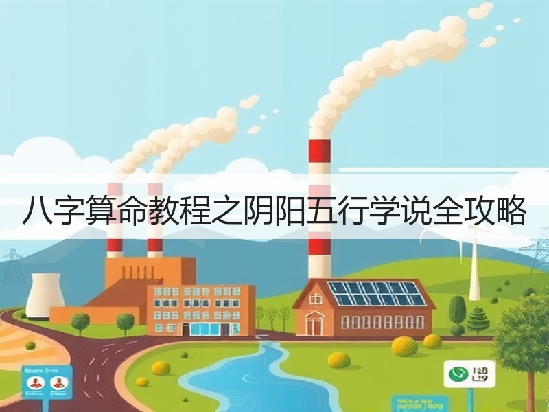 八字算命教程之阴阳五行学说全攻略