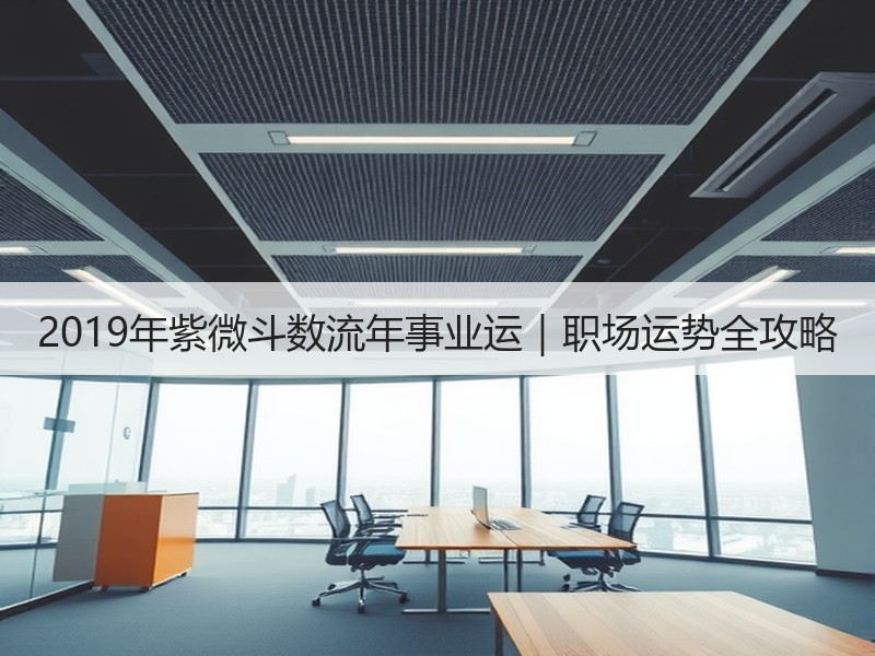 2019年紫微斗数流年事业运｜职场运势全攻略