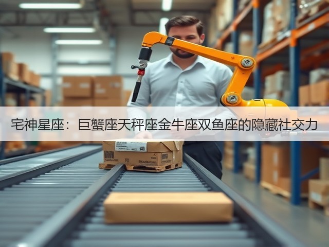 宅神星座：巨蟹座天秤座金牛座双鱼座的隐藏社交力(图1)