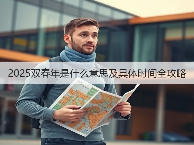 2025双春年是什么意思及具体时间全攻略(图1)