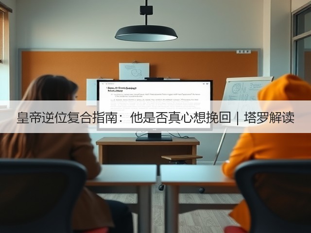 皇帝逆位复合指南：他是否真心想挽回｜塔罗解读(图3)