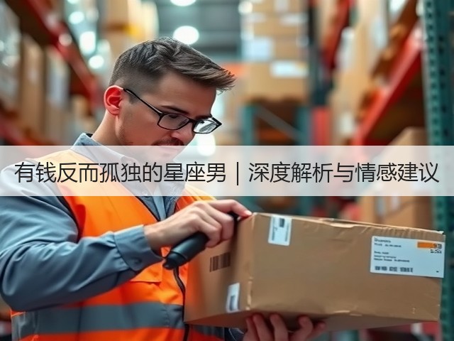 有钱反而孤独的星座男|深度解析与情感建议(图1) 有钱反而孤独的星座男|深度解析与情感建议(图1)