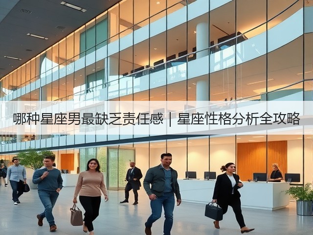 哪种星座男最缺乏责任感｜星座性格分析全攻略(图2)