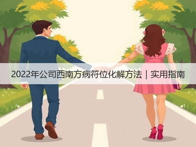 2022年公司西南方病符位化解方法|实用指南(图3) 2022年公司西南方病符位化解方法|实用指南(图3)