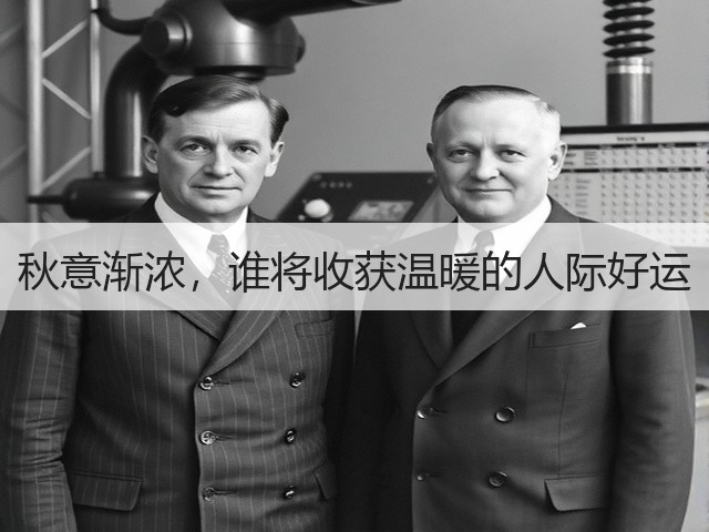 秋意渐浓,谁将收获温暖的人际好运(图2) 秋意渐浓,谁将收获温暖的人际好运(图2)