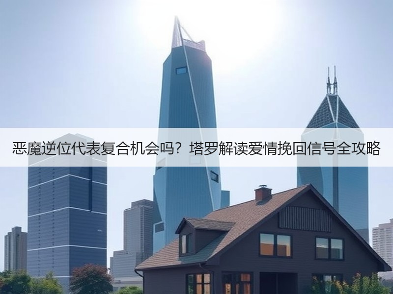 恶魔逆位代表复合机会吗？塔罗解读爱情挽回信号全攻略