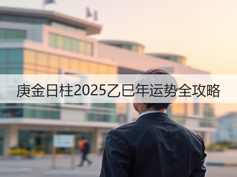 庚金日柱2025乙巳年运势全攻略