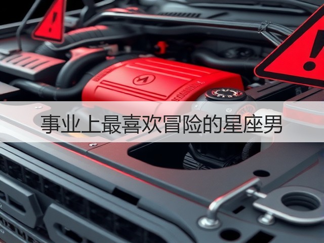 事业上最喜欢冒险的星座男(图2) 事业上最喜欢冒险的星座男(图2)