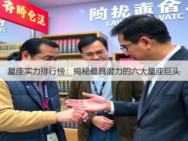 星座实力排行榜：揭秘最具潜力的六大星座巨头(图3)