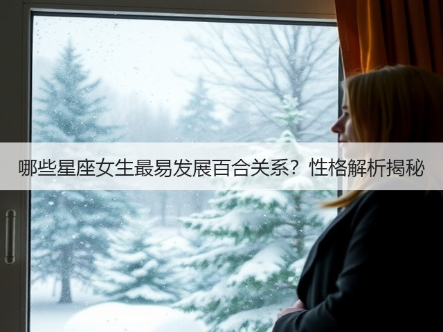 哪些星座女生最易发展百合关系?性格解析揭秘(图3) 哪些星座女生最易发展百合关系?性格解析揭秘(图3)