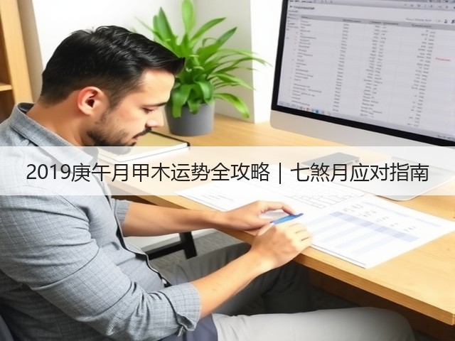 2019庚午月甲木运势全攻略|七煞月应对指南(图1) 2019庚午月甲木运势全攻略|七煞月应对指南(图1)