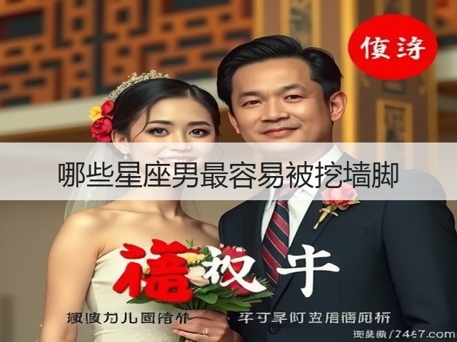 哪些星座男最容易被挖墙脚(图1)