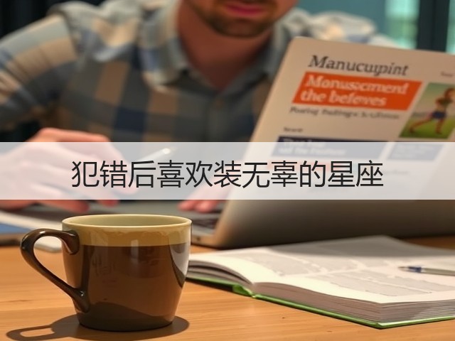 犯错后喜欢装无辜的星座(图2)
