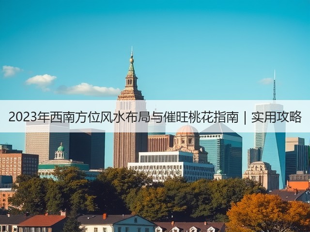 2023年西南方位风水布局与催旺桃花指南|实用攻略(图1) 2023年西南方位风水布局与催旺桃花指南|实用攻略(图1)