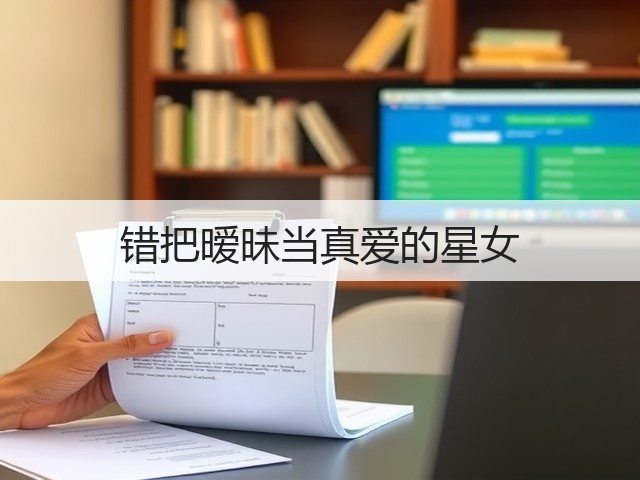 错把暧昧当真爱的星女(图3) 错把暧昧当真爱的星女(图3)