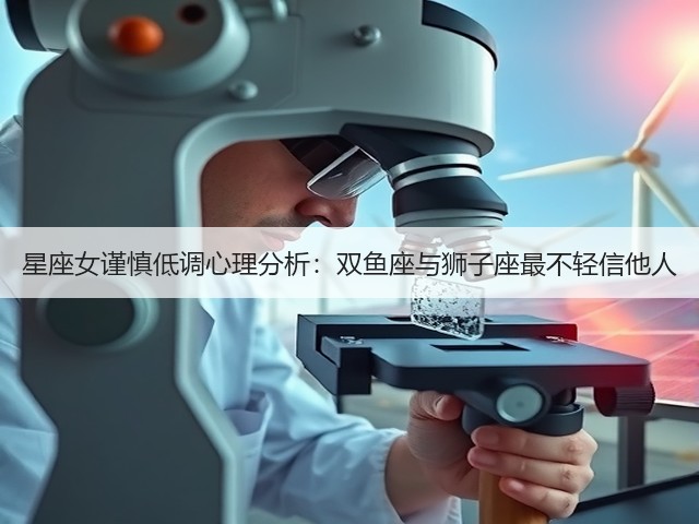 星座女谨慎低调心理分析：双鱼座与狮子座最不轻信他人(图1)