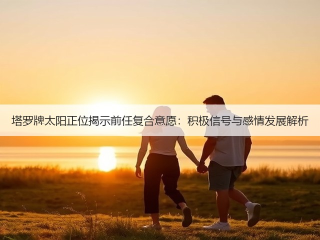 塔罗牌太阳正位揭示前任复合意愿：积极信号与感情发展解析(图2)