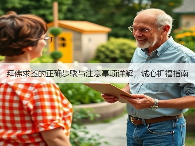拜佛求签的正确步骤与注意事项详解，诚心祈福指南(图1)