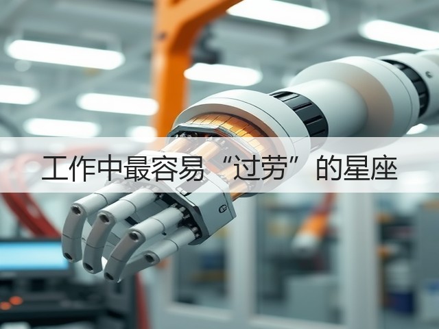 工作中最容易“过劳”的星座(图3)