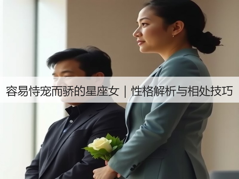 容易恃宠而骄的星座女｜性格解析与相处技巧