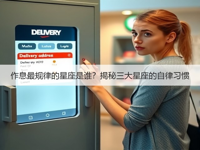 作息最规律的星座是谁?揭秘三大星座的自律习惯(图3) 作息最规律的星座是谁?揭秘三大星座的自律习惯(图3)