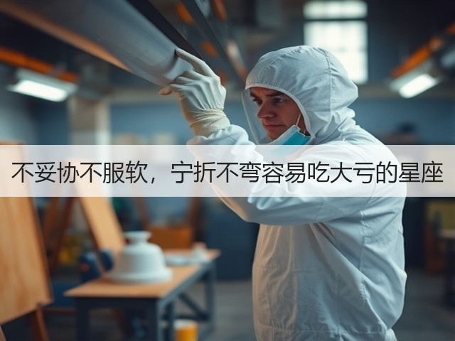 不妥协不服软,宁折不弯容易吃大亏的星座(图3) 不妥协不服软,宁折不弯容易吃大亏的星座(图3)
