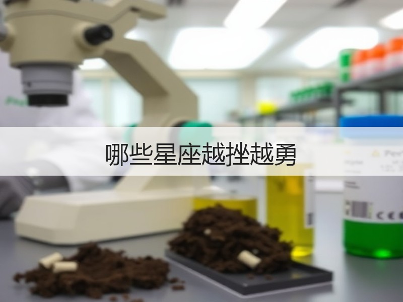 哪些星座越挫越勇