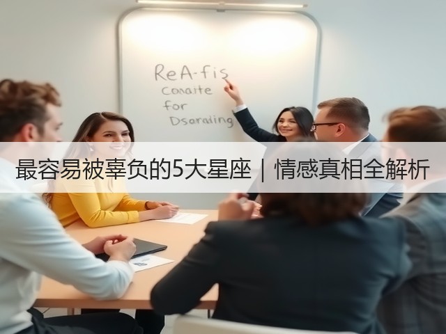 最容易被辜负的5大星座｜情感真相全解析(图1)