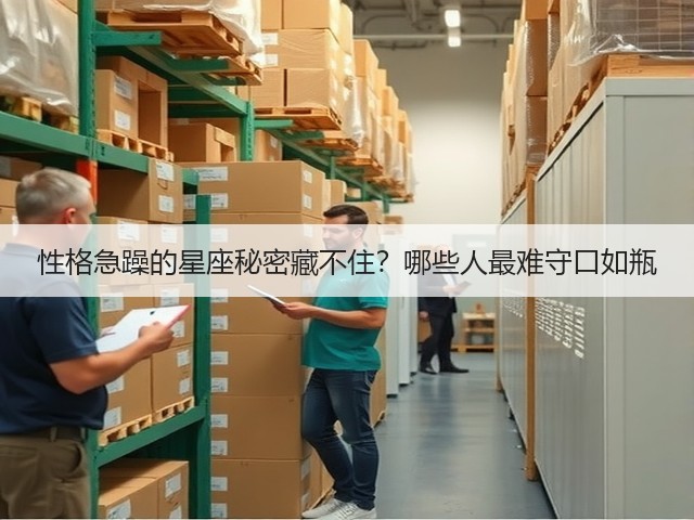 性格急躁的星座秘密藏不住?哪些人最难守口如瓶(图2) 性格急躁的星座秘密藏不住?哪些人最难守口如瓶(图2)