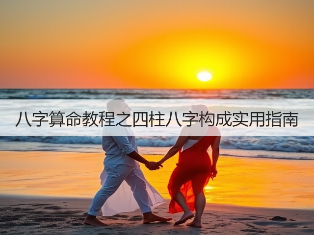八字算命教程之四柱八字构成实用指南(图2)